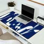 Cyan Herbarium #1 Desk Mat Gallery Image 2