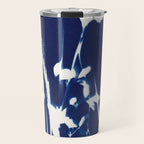 Cyan Herbarium #1 Travel Mug Gallery Image 1