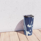 Cyan Herbarium #1 Travel Mug Gallery Image 4