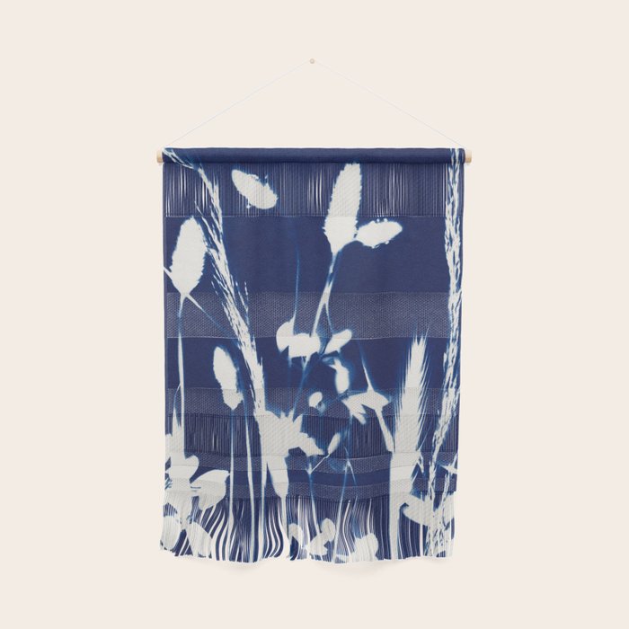 Cyan Herbarium #1 Wall Hanging Gallery Image 1