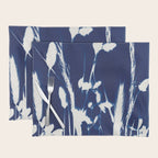 Cyan Herbarium #1 Placemat Gallery Image 1