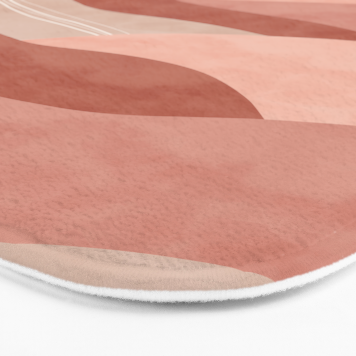 Reddish desert dunes moon Bath Mat Gallery Image 3