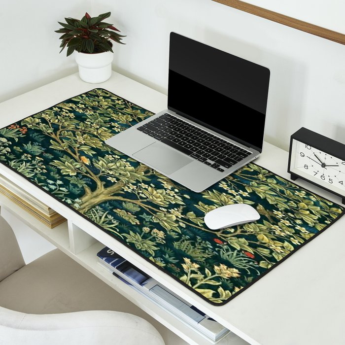 William Morris Tree Of Life  Desk Mat Gallery Image 2