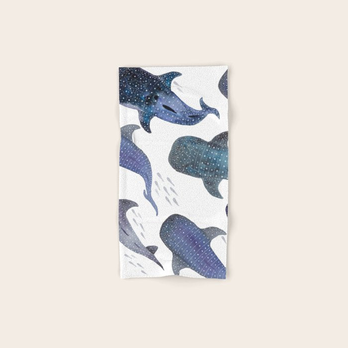 Whale Shark Pattern Party Bath Towel Gallery Image 1