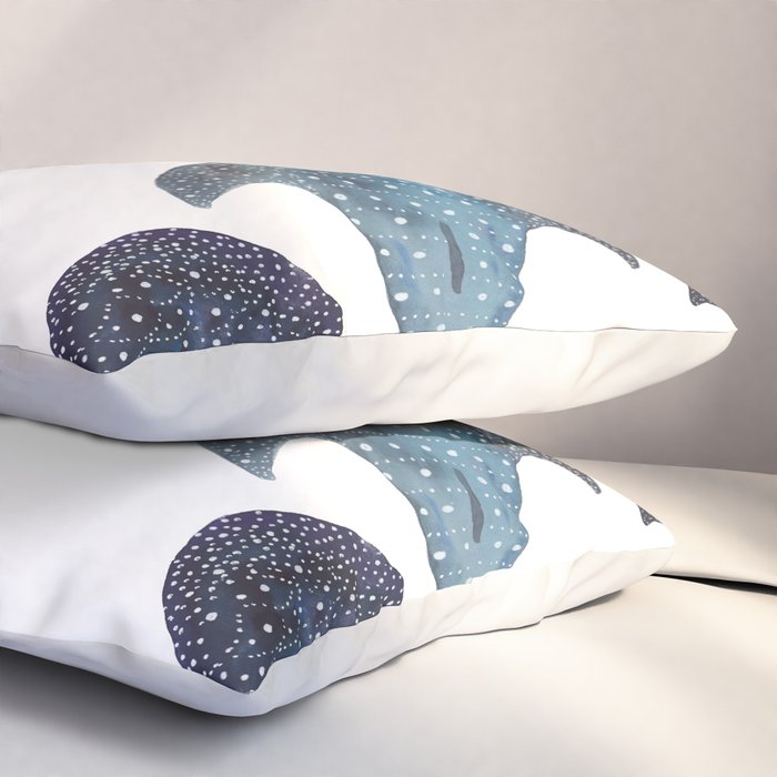 Whale Shark Pattern Party Pillow Sham Gallery Image 3