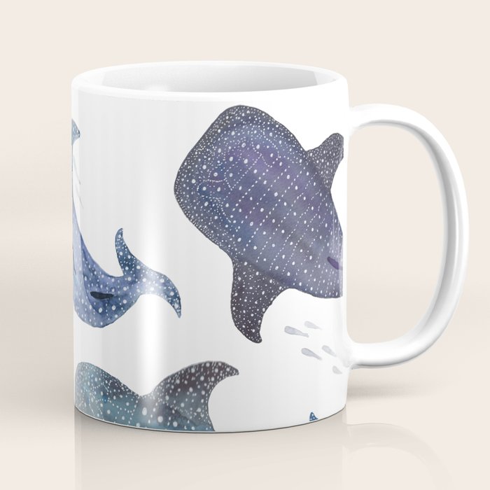 Whale Shark Pattern Party Coffee Mug Gallery Image 1
