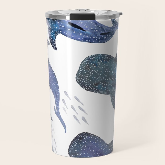 Whale Shark Pattern Party Travel Mug Gallery Image 1