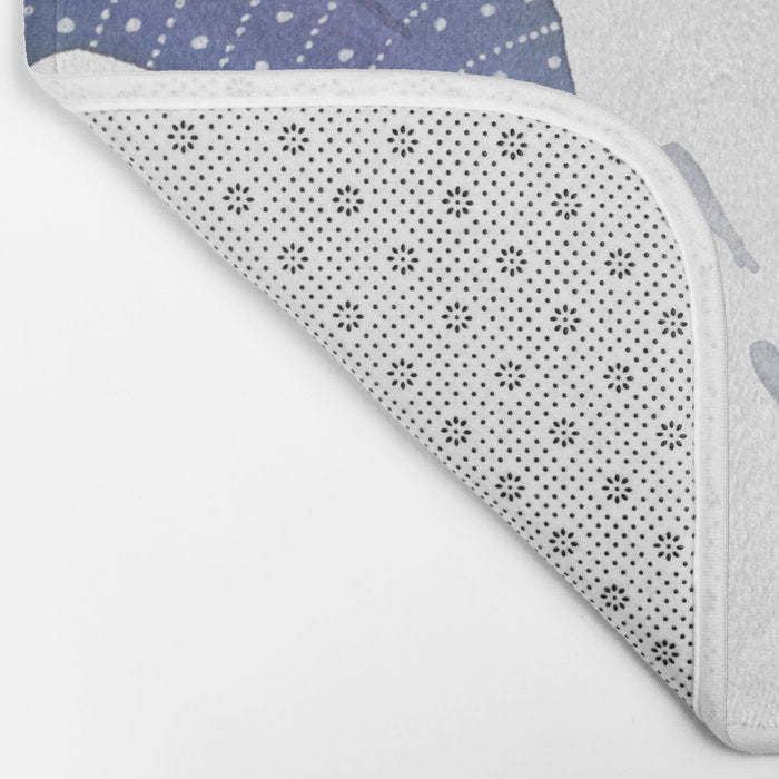 Whale Shark Pattern Party Bath Mat Gallery Image 2