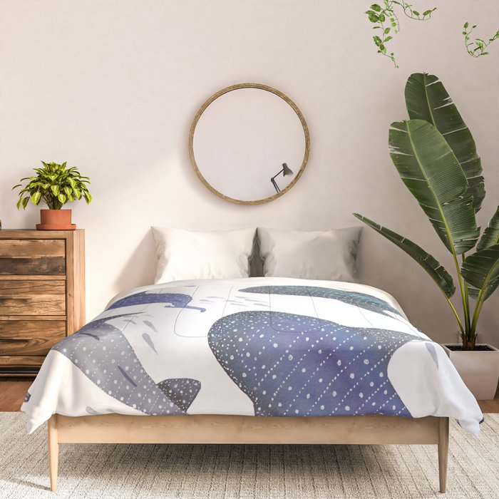 Whale Shark Pattern Party Comforter Gallery Image 3