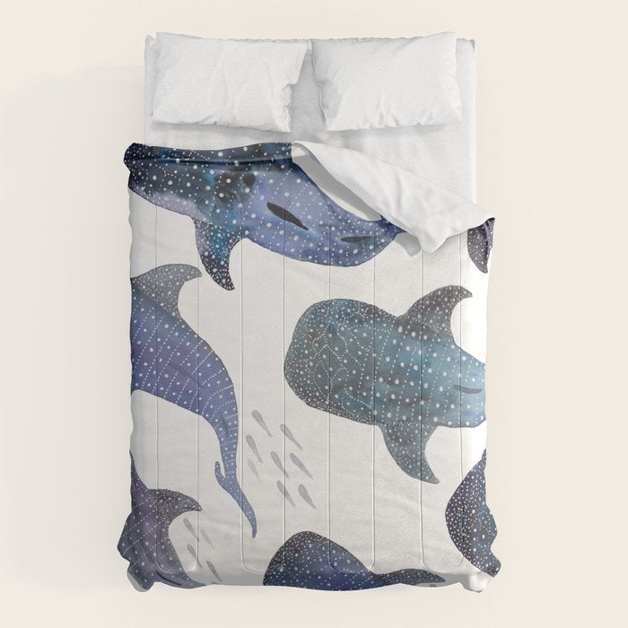 Whale Shark Pattern Party Comforter Gallery Image 1