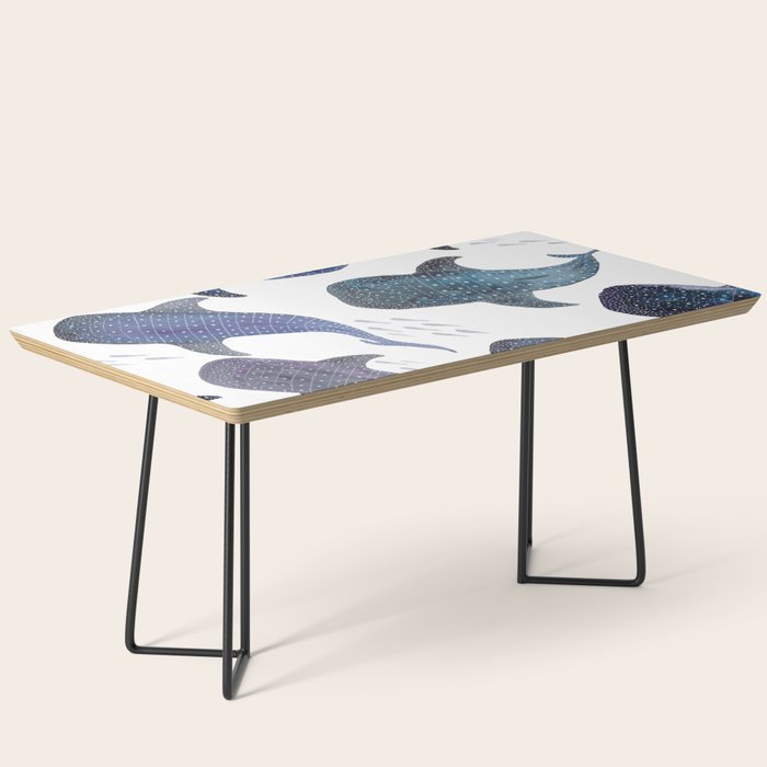 Whale Shark Pattern Party Coffee Table Gallery Image 1