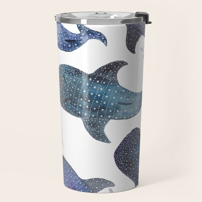 Whale Shark Pattern Party Travel Mug Gallery Image 2