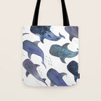 Whale Shark Pattern Party Tote Bag Gallery Image 1