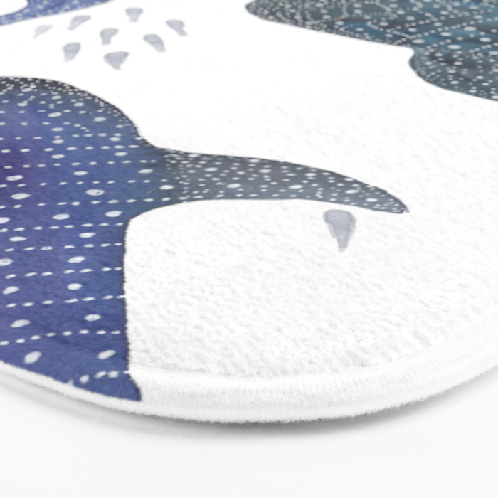 Whale Shark Pattern Party Bath Mat Gallery Image 3