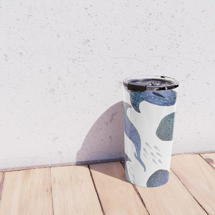 Whale Shark Pattern Party Travel Mug Gallery Image 4