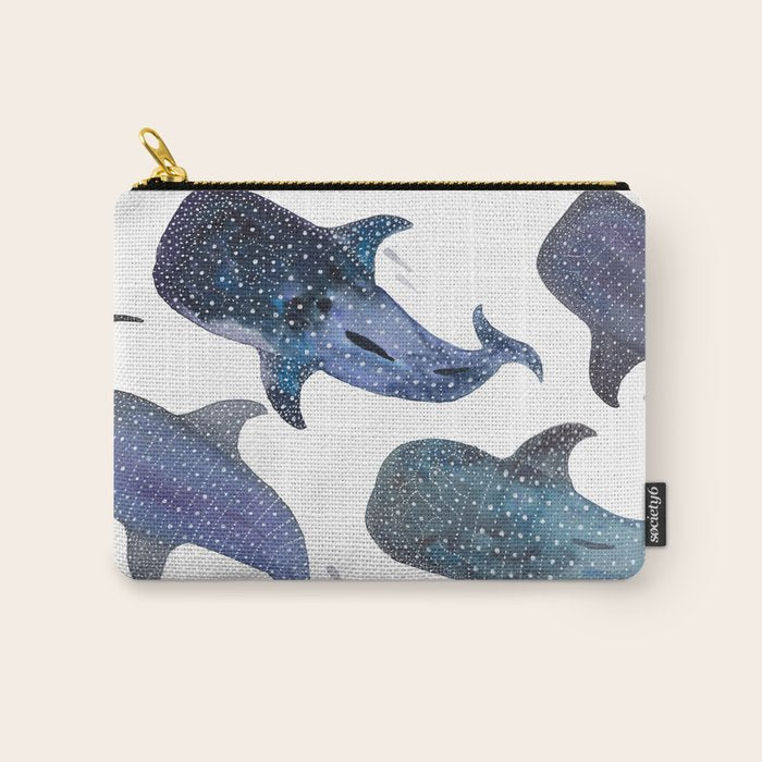Whale Shark Pattern Party Carry All Pouch Gallery Image 1