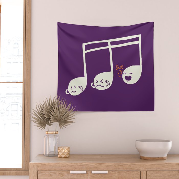 Sounds O.K. (off key) Wall Tapestry Gallery Image 2