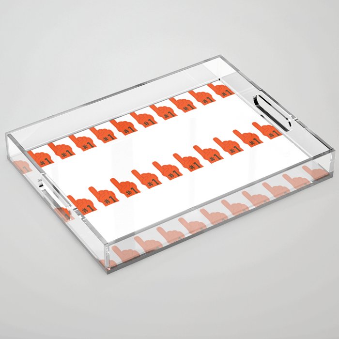 Foam Hand Acrylic Tray Gallery Image 1