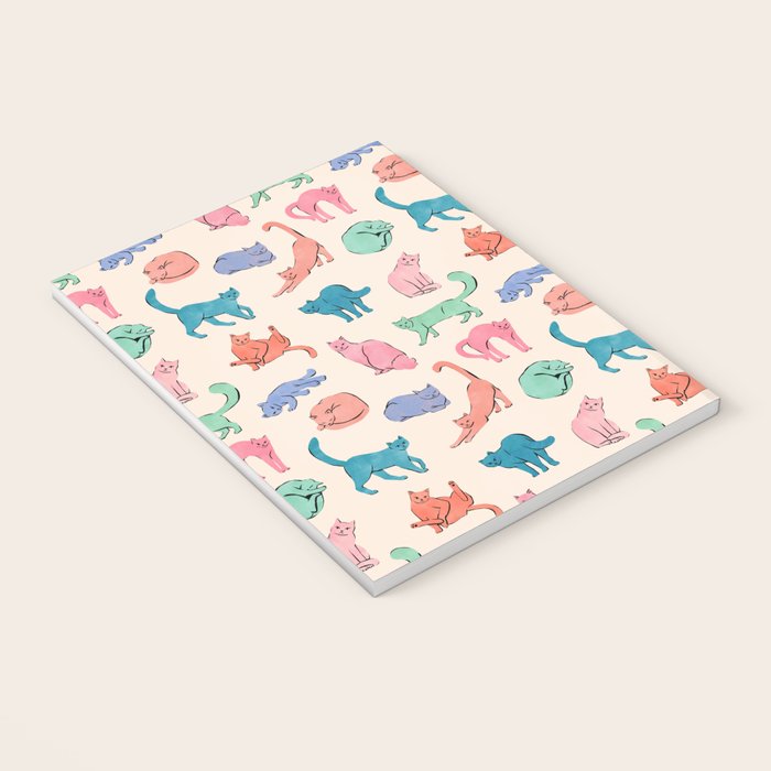 Pastel Cats Notebook Gallery Image 3