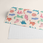 Pastel Cats Wrapping Paper Gallery Image 2