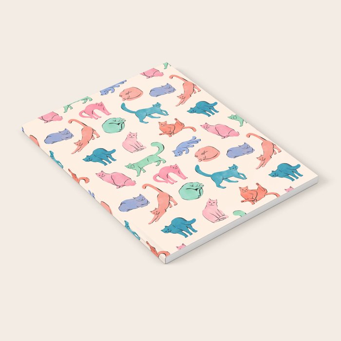Pastel Cats Notebook Gallery Image 2