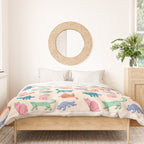 Pastel Cats Duvet Cover Gallery Image 3