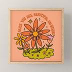 Aries Flower Mini Art Print Gallery Image 1