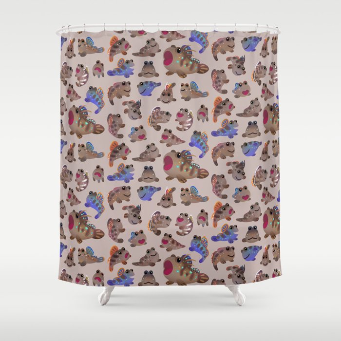 Mudskipper Shower Curtain Gallery Image 1