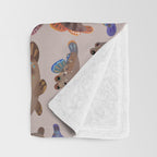 Mudskipper Throw Blanket Gallery Image 3
