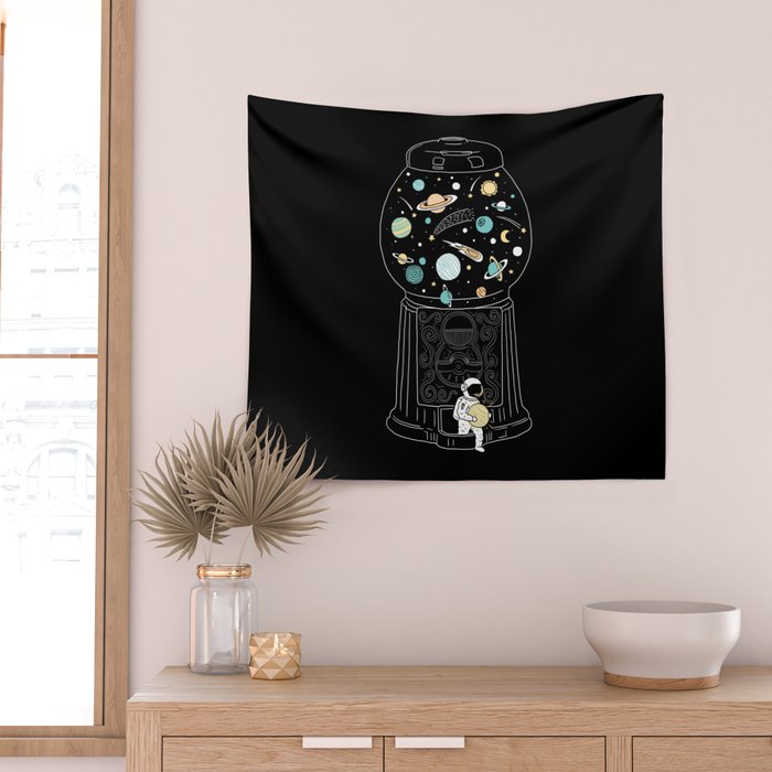 My Childhood Universe 2 Wall Tapestry Gallery Image 2
