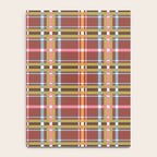 Autumn Tartan Charm Notebook Gallery Image 4