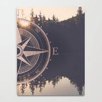Rose Gold Compass Forest Notebook Gallery Image 4