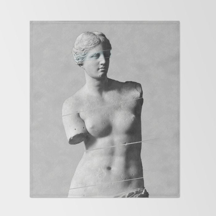 Venus de Milo Throw Blanket Gallery Image 2