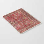 Vintage red geometric carpet Notebook Gallery Image 2
