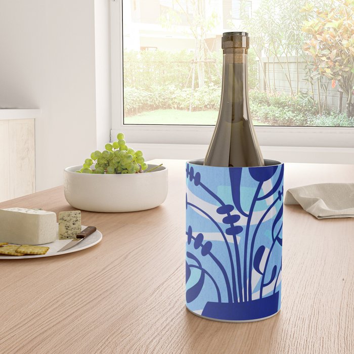 Blossom15-blue Wine Chiller Gallery Image 4