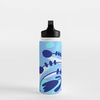 Blossom15-blue Water Bottle Gallery Image 3