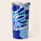 Blossom15-blue Travel Mug Gallery Image 2