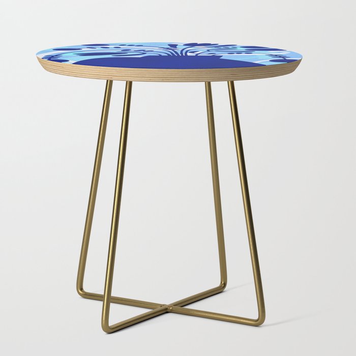 Blossom15-blue Side Table Gallery Image 1