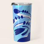 Blossom15-blue Travel Mug Gallery Image 3