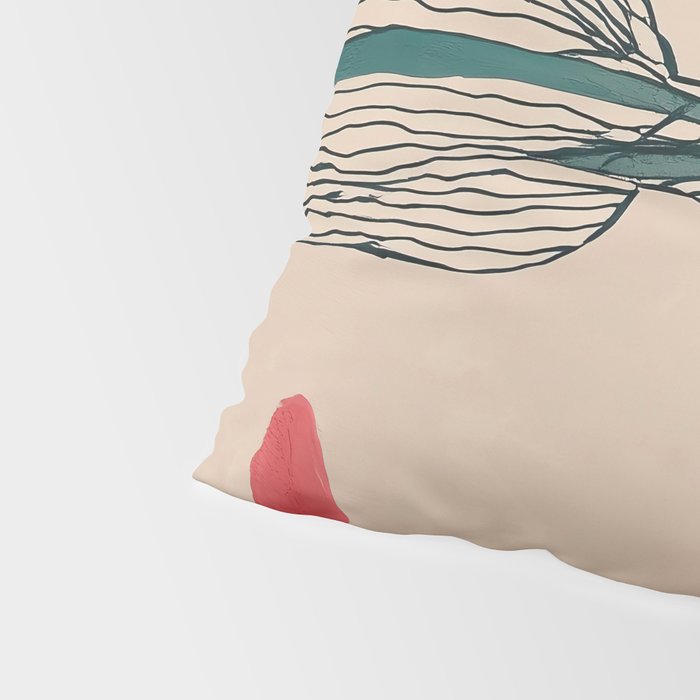 Petals in the Afternoon Sky Pillow Sham Gallery Image 4