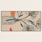 Petals in the Afternoon Sky Desk Mat Gallery Image 3