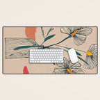 Petals in the Afternoon Sky Desk Mat Gallery Image 1