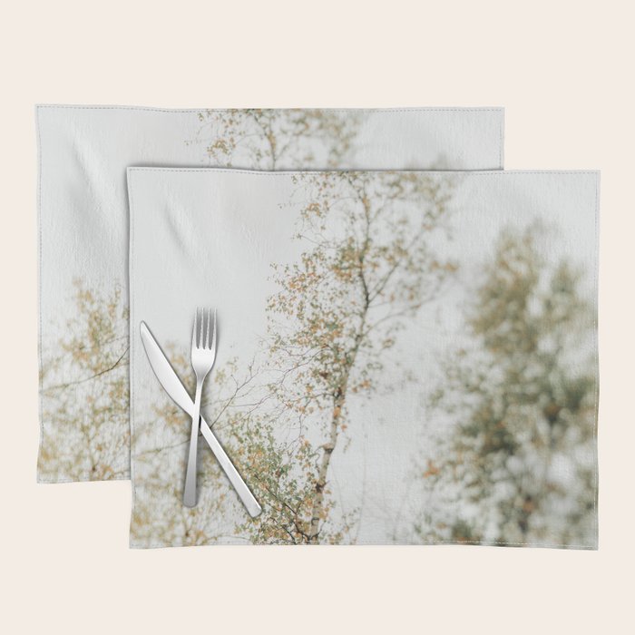 Overhead Canopy 2 - Modern Abstract Tree Photo Placemat Gallery Image 1