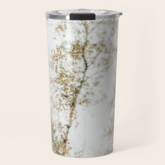 Overhead Canopy 2 - Modern Abstract Tree Photo Travel Mug Gallery Image 1