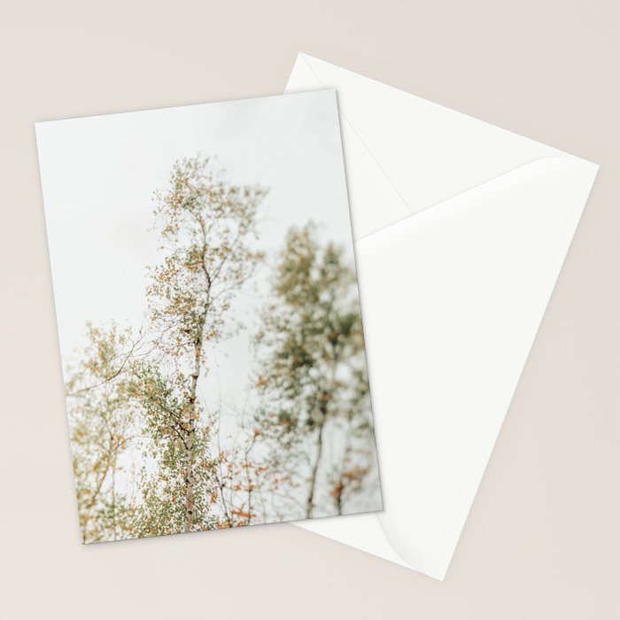 Overhead Canopy 2 - Modern Abstract Tree Photo Stationery Card Gallery Image 2
