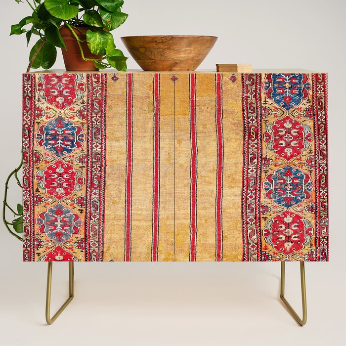 Ladik Central Anatolian Column Rug Print Credenza Gallery Image 1