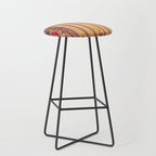 Ladik Central Anatolian Column Rug Print Stool Gallery Image 1