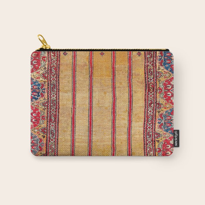Ladik Central Anatolian Column Rug Print Carry All Pouch Gallery Image 1