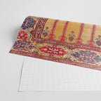 Ladik Central Anatolian Column Rug Print Wrapping Paper Gallery Image 2