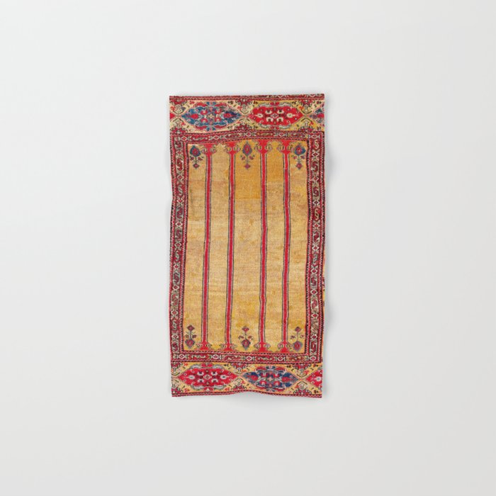 Ladik Central Anatolian Column Rug Print Bath Towel Gallery Image 1